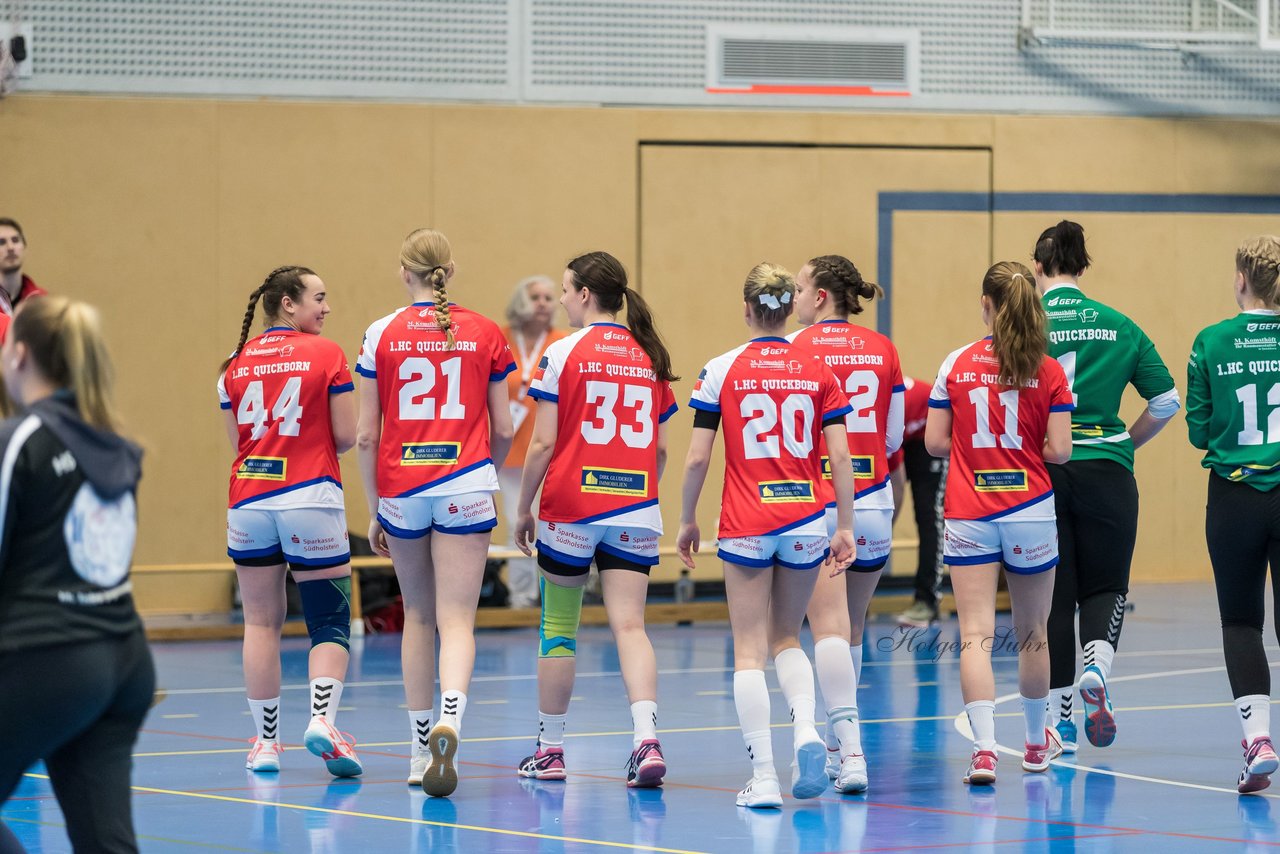 Bild 26 - wBJ HC Quickborn - HSG Tills Loew. : Ergebnis: 19:20